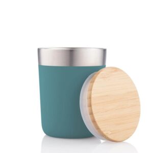LAREN – CHANGE Collection Insulated Mug – Aqua Green