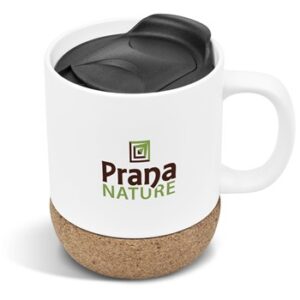 Serendipio Sienna Cork Ceramic Mug – 340ml